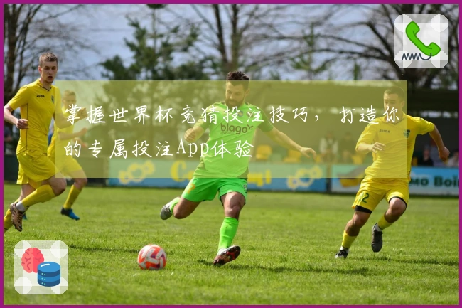 掌握世界杯竞猜投注技巧，打造你的专属投注App体验